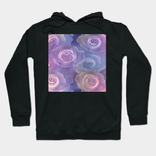 Gentle Pastel Roses Hoodie